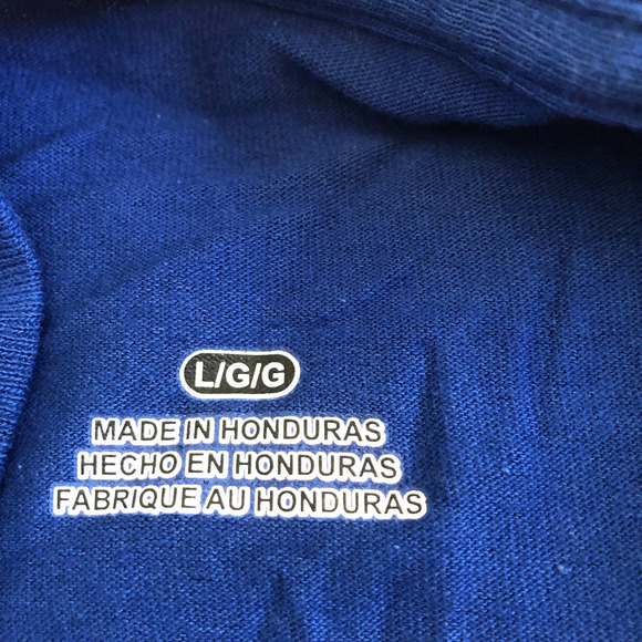 new chicago cubs world series champions blue t-shirt size large - Picture 3 of 4